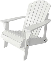 Chaise AXI Carmen Adirondack – Chaise longue en bois avec accoudoirs – Dossier haut - 90,5 x 78,4 x 93 cm