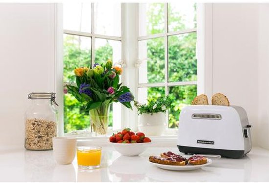 KitchenAid 5KMT2115EWH 5 2 lames 1 100 W Acier inoxydable, blanc