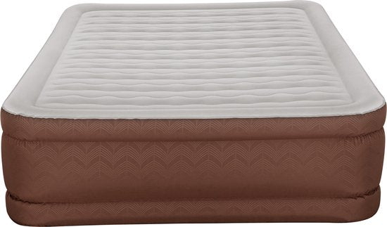 Matelas gonflable AlwayzAire Fortech Queen avec pompe double Comfort Choice+ intégrée, 2,03 m x 1,52 m x 51 cm