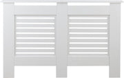 Caisson de radiateur - Enceinte de chauffage - Largeur 112 cm - Blanc