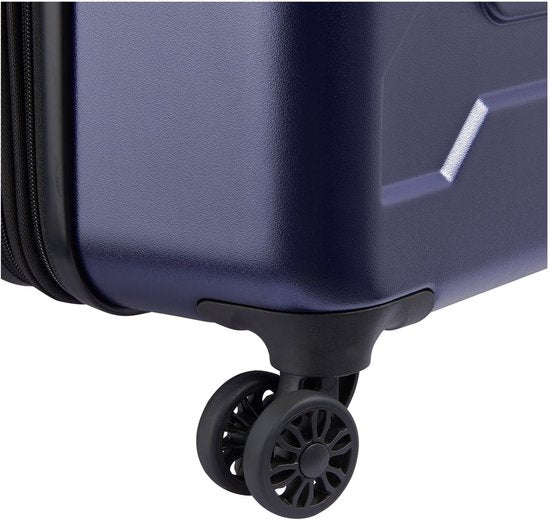 Valise de voyage extensible Delsey JH004C 76 cm - Bleu
