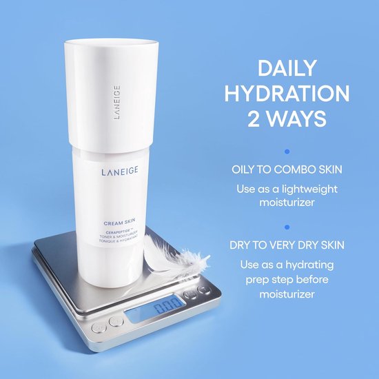 Laneige - Cream Skin - Refiner - Tonique au cérapéptide - Hydratant - 170 ml