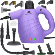 MotionFlow - Nettoyeur vapeur portatif - 12-en-1 - Multifonction - 1150 W - 450 ML  - Violet