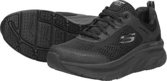 Baskets Skechers D'Lux Walker-Infinite Motion pour femme - Noir