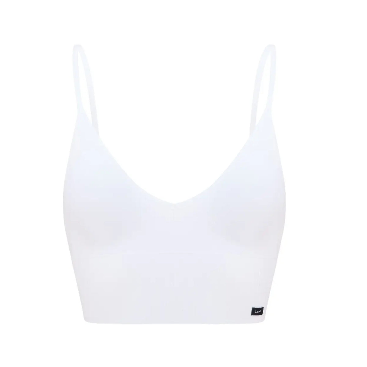 Croptop long sans manches Lee « Flora » - blanc - taille S