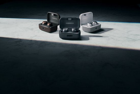 Sennheiser Momentum True Wireless 4 - Écouteurs sans fil avec réduction de bruit - 30 h d'autonomie - Recharge rapide - 6 microphones - Graphite