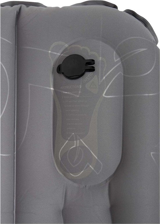 Bo-Camp - Lit gonflable - Flex - Avec pompe intégrée - 194x70x10cm - 1 personne