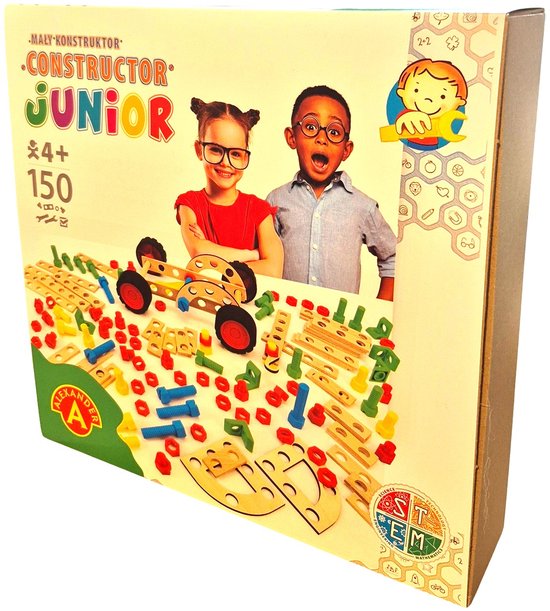 Alexander Toys Constructor Junior - Kits de construction à monter soi-même - 150 pièces