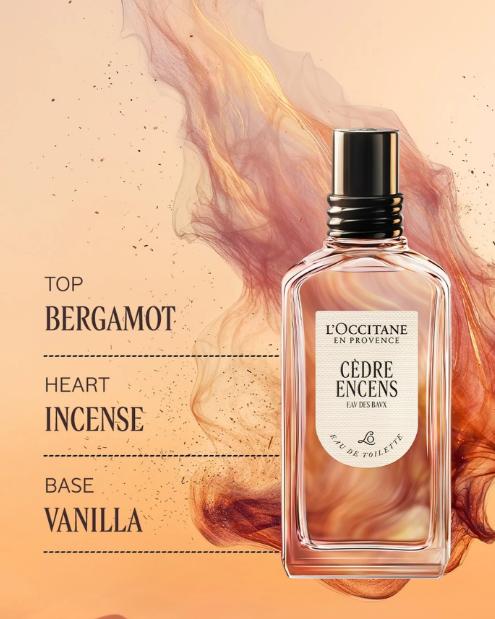 Coffret cadeau L’OCCITANE Eau des Baux - 600 ml - Parfum chaud, épicé et boisé