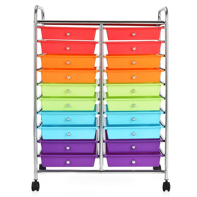 Coast Organizer - 20 tiroirs - 4 roulettes - 88 x 64 x 39cm
