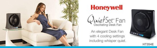 Honeywell HT354E4 - Ventilateur de table - 51 dB -