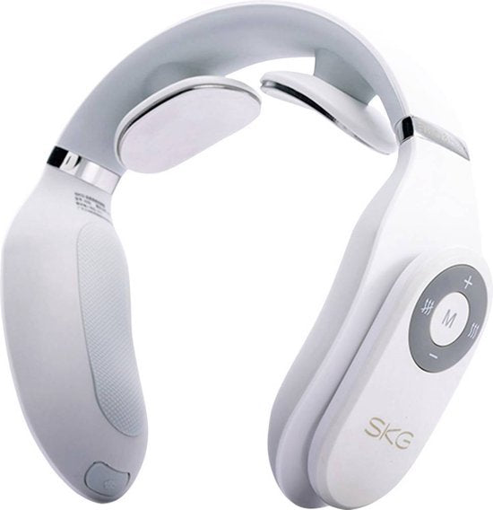 SKG – Appareil de massage pour la nuque – Portable – Avec télécommande – 4098E – Blanc