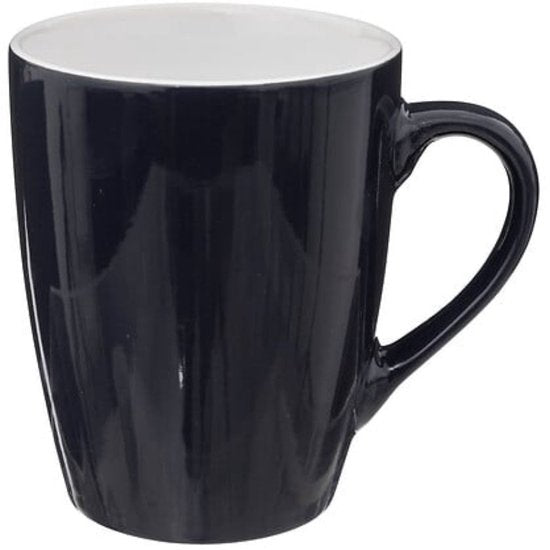 Tasses à café 5Five Colorama - 1 pièce - Céramique - bleu - 380 ml - 9 x 11 cm