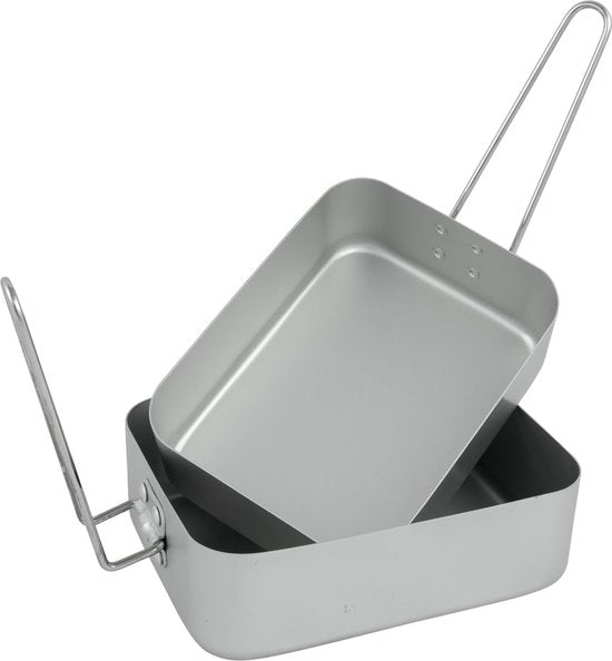 Set de casseroles Bo-Trail - Gamelle - 2 pièces - Aluminium