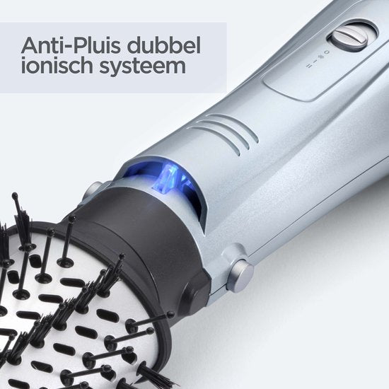 Brosse-sèche-cheveux 4 en 1 BaByliss Hydro Fusion AS774E - 1 000 W - Système ionique double - Appareil multifonction avec 4 embouts - Jet d'air froid