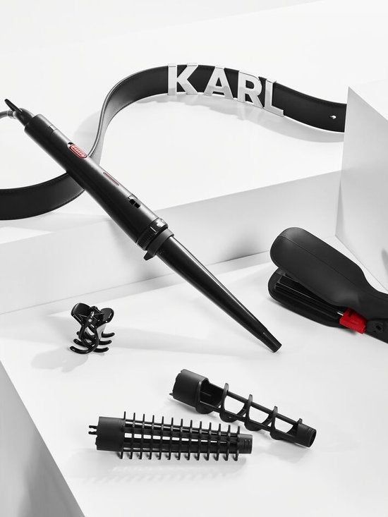 Rowenta x KARL LAGERFELD Infinite CF422L - Multistyler - 9-en-1 - Revêtement en céramique - Compact - Accessoires inclus