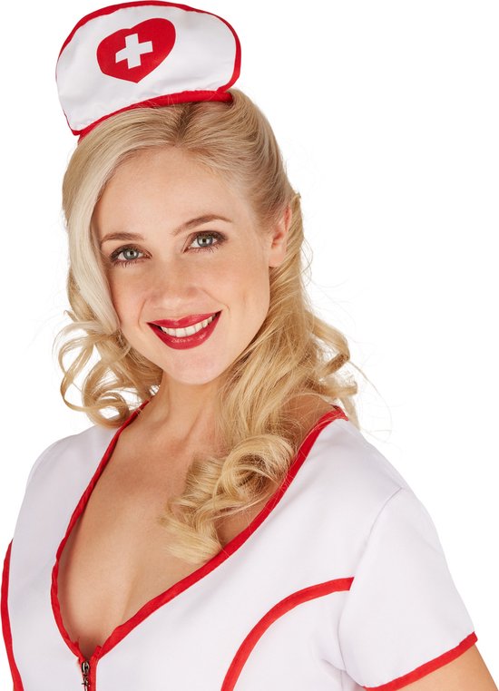 Dressforfun Infirmière XXL - costume de déguisement halloween déguisement carnaval déguisement carnaval déguisement carnaval - 301418