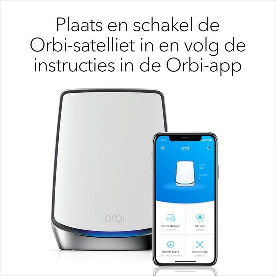 NETGEAR Orbi RBS850 - Mesh Wifi - Convient à Wifi 6 - 1-pack