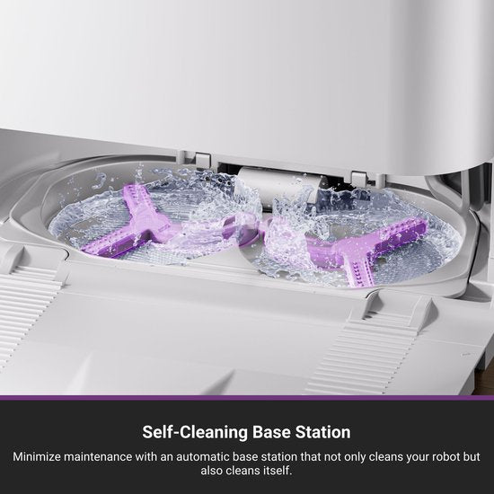 Eureka - J15 Pro Ultra white - Robot aspirateur avec fonction de lavage - station de recharge autonettoyante