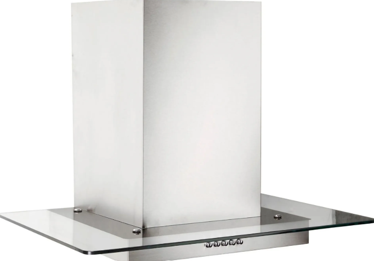 Hotte Hanseatic SY-3288B3-P1-C120-L52-600 - Gris - 60 x 40 x 82 cm - Acier inoxydable, LED, 3 vitesses