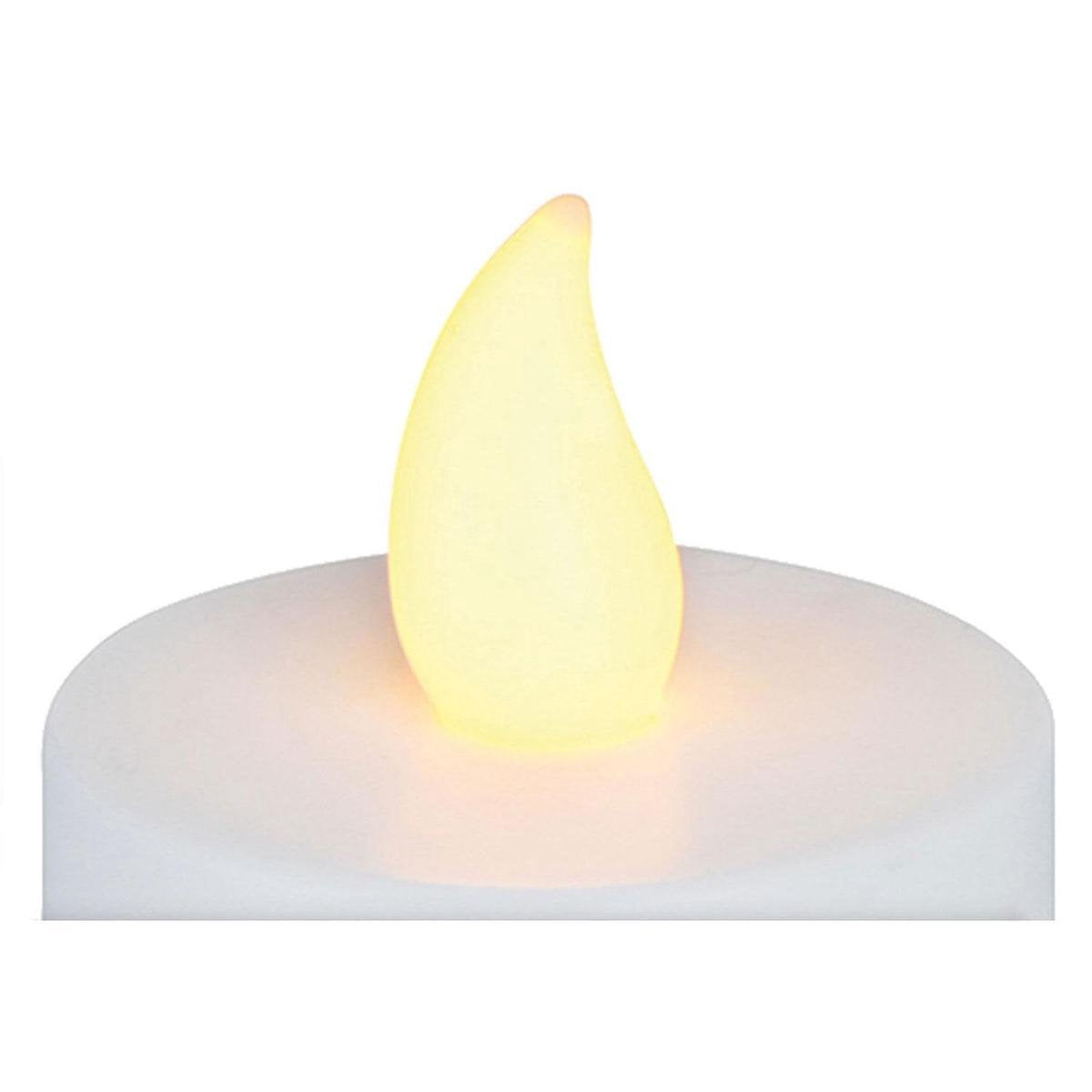 Set de bougies chauffe-plat - LED - Boîte de 48 bougies - piles incluses