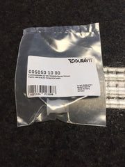 Chevilles Duravit pour la fixation de sièges de WC - 2,5 x 2 x 2 cm - Blanc/transparent