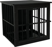 Cage pour chien - cage pour chien - cage pour chiots et petits chiens - cage pour chien - pour l'intérieur - avec plateau hygiénique pour la cage - 63 cm x 51 cm x 59 cm.