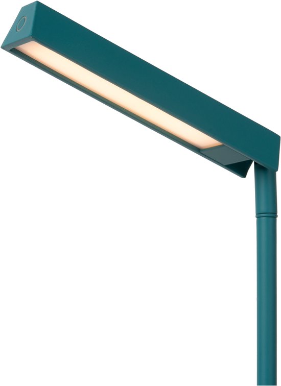 Lucide LAVALE - Lampe de lecture - LED à intensité variable - 1x3 W 2700 K - Turquoise
