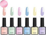 Moods Gellac 6-Piece Set - Gel Nail Polish Starter Pack - Gel Nail Polish - 8ML - Mood Shifters - Gellac - Nails - Chic Colours