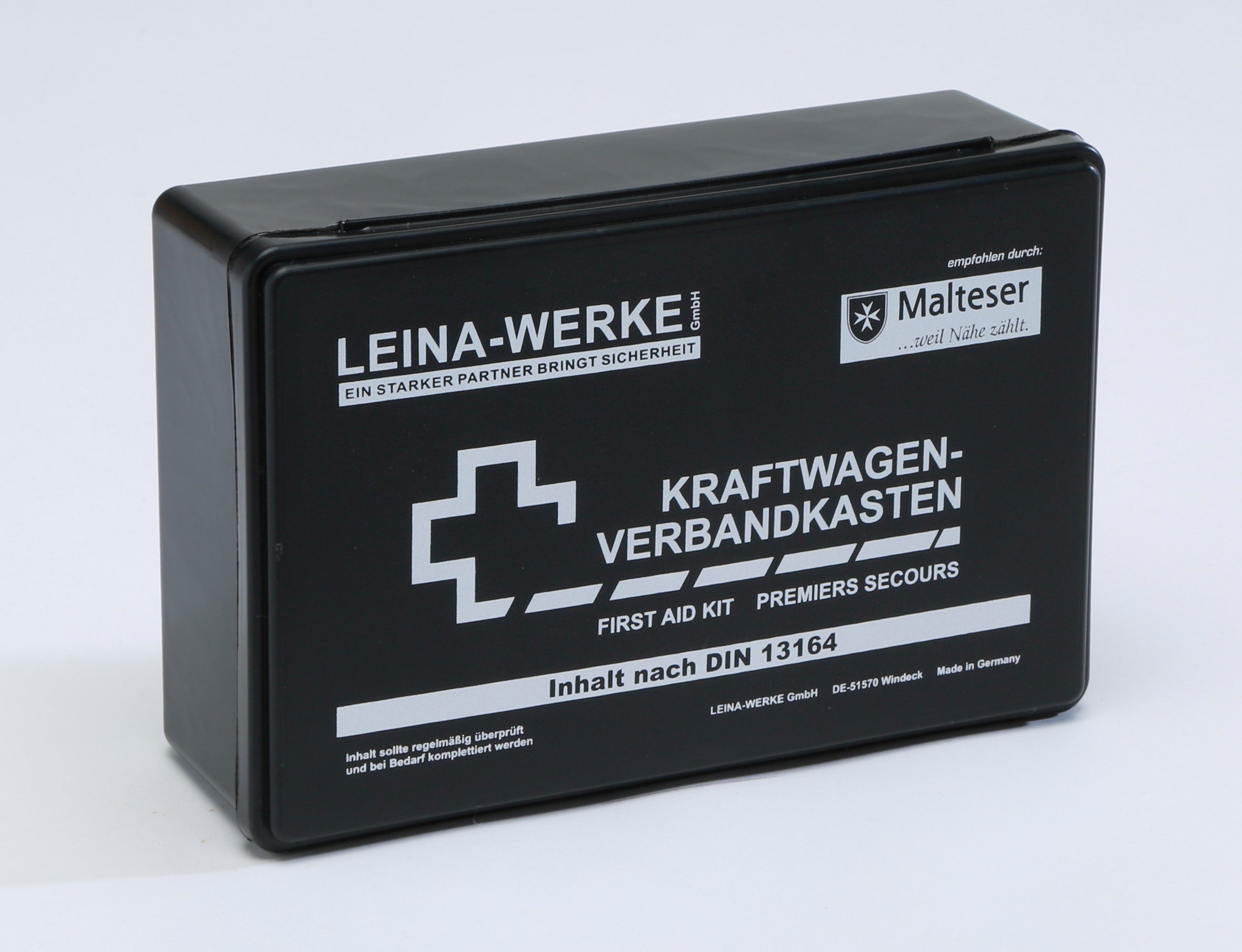 Trousse de premiers secours standard Leina-Werke pour voiture - DIN 13164:2022