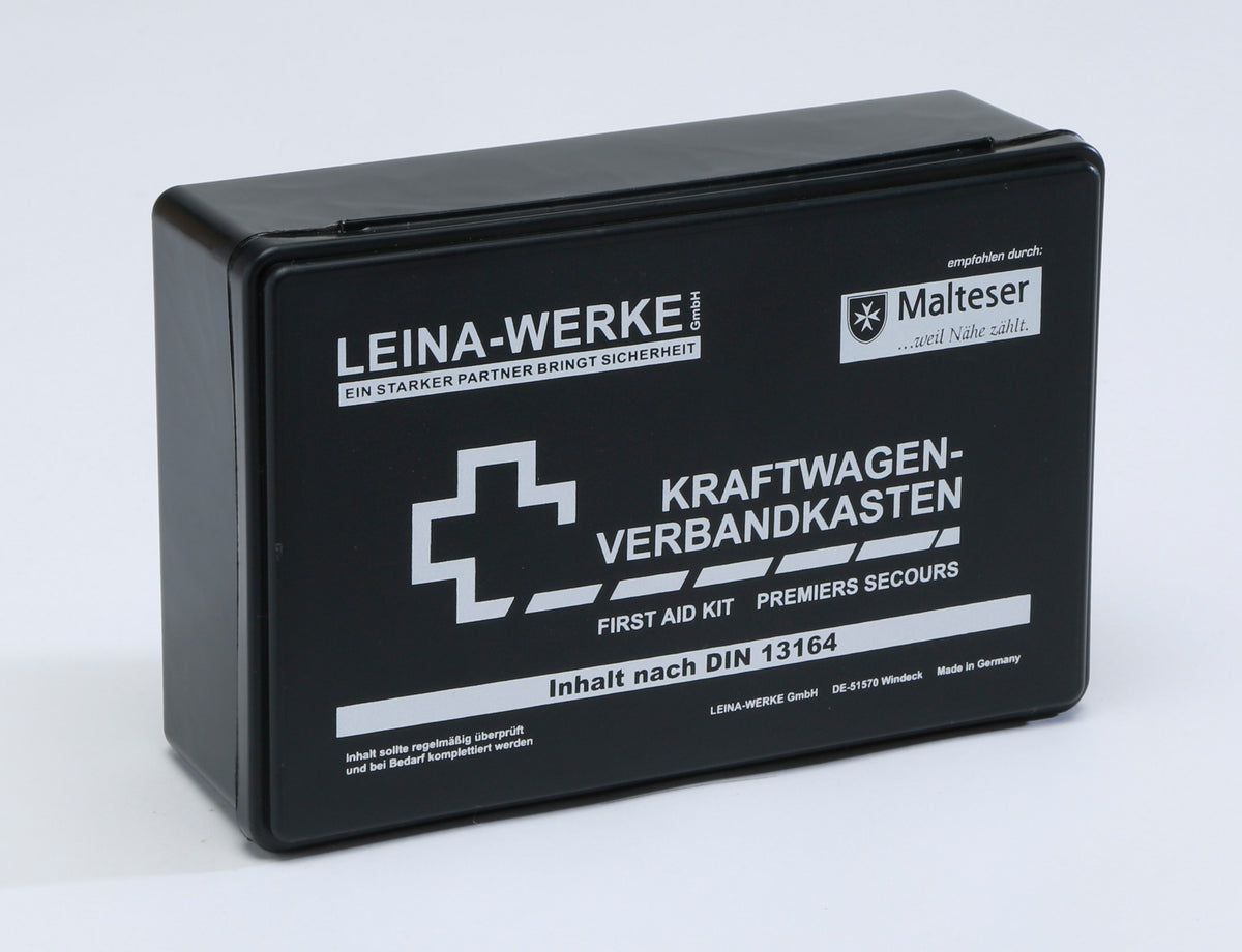 Trousse de premiers secours standard Leina-Werke pour voiture - DIN 13164:2022