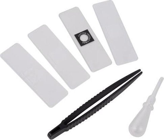 Microscope Velleman pour smartphone, grossissement 50 - 400x, mise au point réglable, avec LED réfléchissante, idéal pour l'examen des plantes, des minéraux, des insectes, etc.