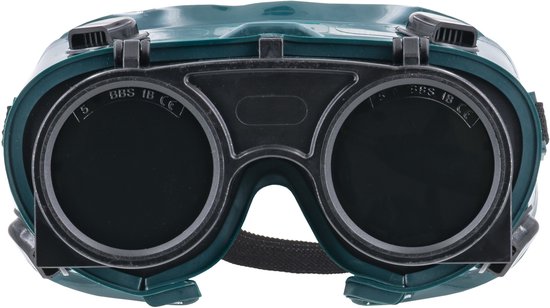Lunettes de soudage GYS avec verres rabattables conformes à la norme DIN 5