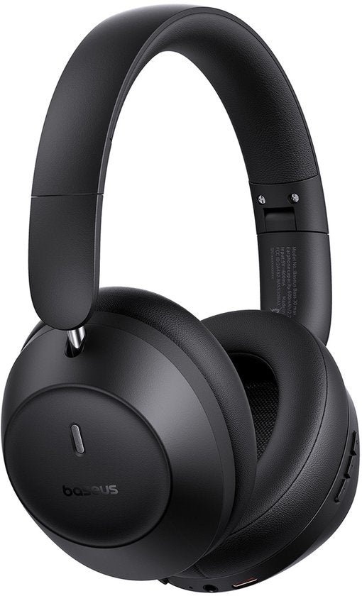 Casque Bluetooth Baseus Bass 30 Max, casque sans fil - Casque circum-auriculaire - 50 heures d'autonomie, Bluetooth 5.3, noir