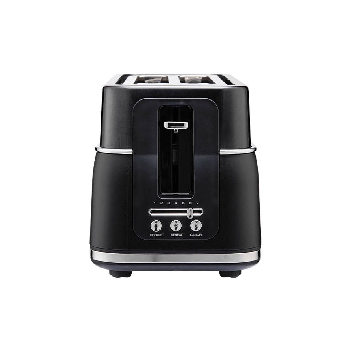 Grille-pain Morphy Richards Signature pour 4 tranches - Fentes extra-longues - 1 800 W - 40 x 20 x 20 cm - Noir