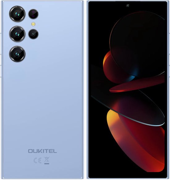 Oukitel C61 Pro 17,5 cm (6,88") Hybride double SIM Android 15 8 Go 256 Go 5 150 mAh Bleu