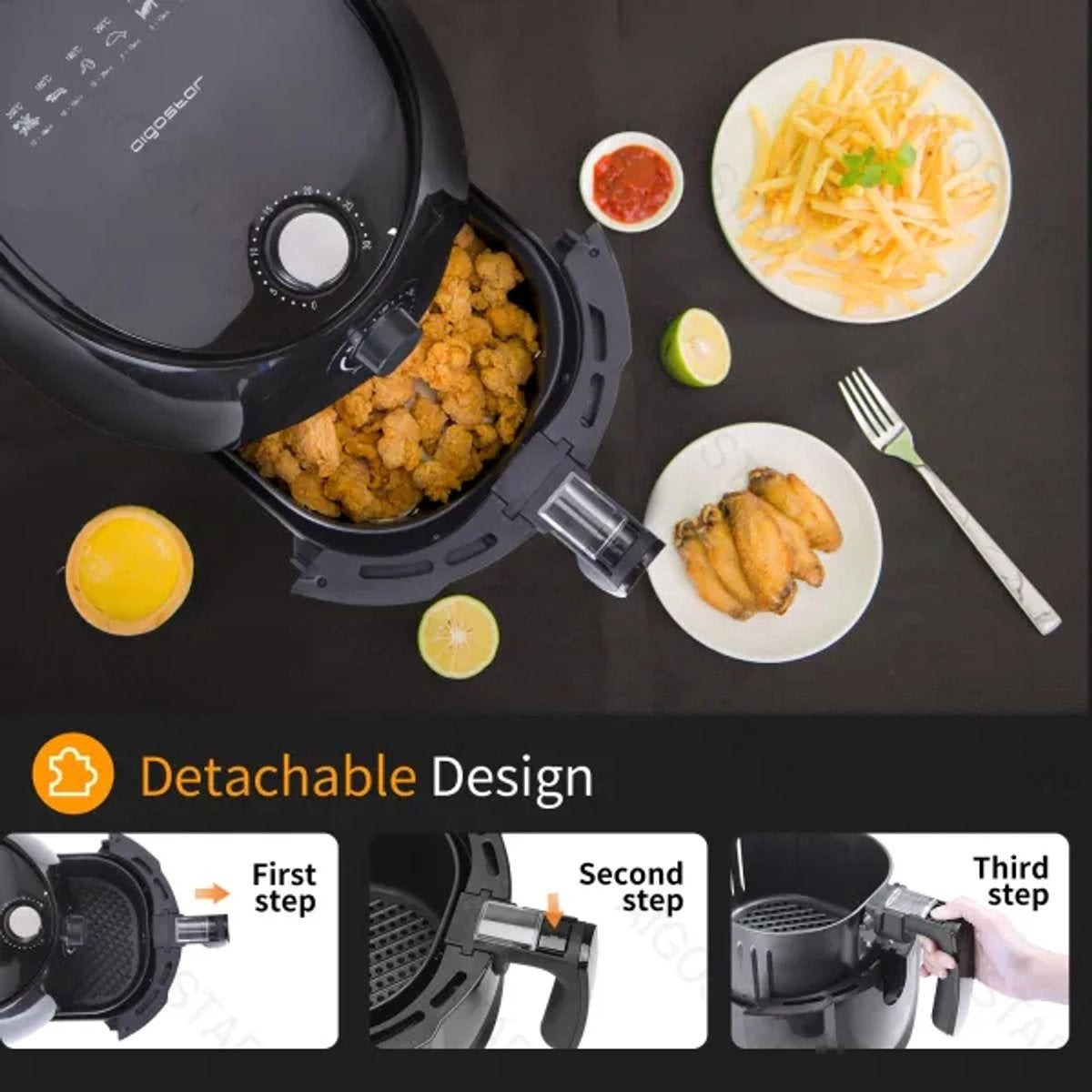 Friteuse sans huile Aigostar - 3,5 litres - 1 500 W