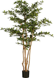 Olivier artificiel en pot - Mica Decorations - H183 x Ø130 cm - Vert