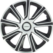 Enjoliveurs Michelin 15 pouces - argent/noir - 4 pièces