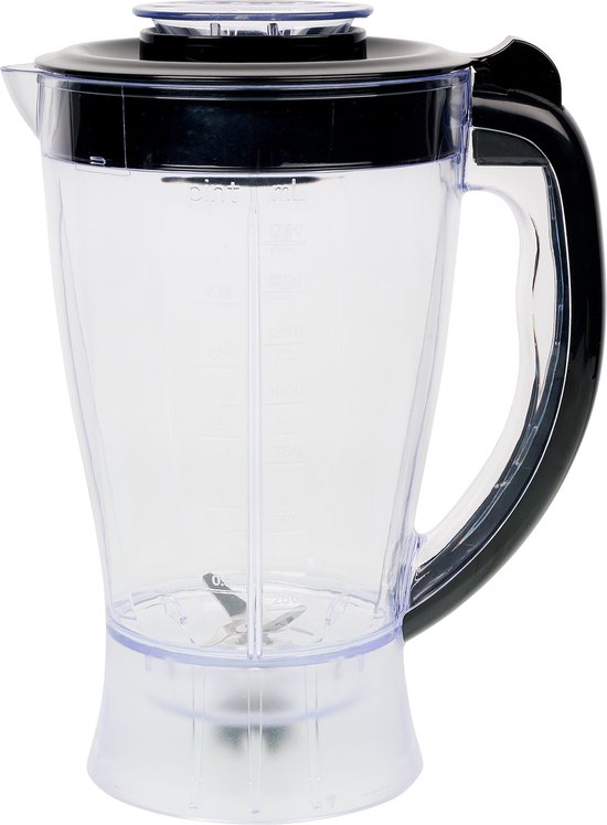 Princess 221054 - Robot multifonction - 8 en 1 - Robot de cuisine - Mixeur - Moteur puissant de 1 000 W - 2 litres