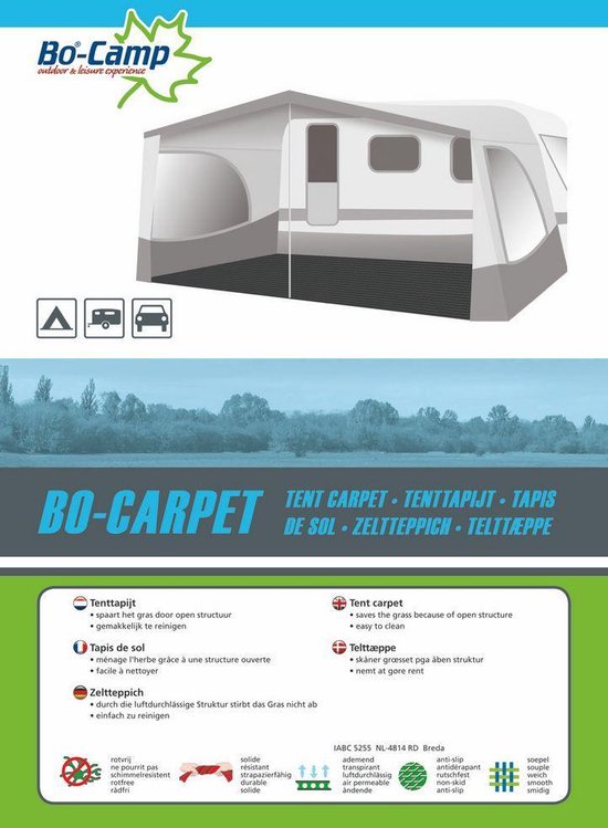 Bo-Camp - Tapis de tente - Bo-Carpet - 4x2