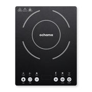 Plaque à induction Ochama CL-2302 - 2 000 W - 1 zone de cuisson - 10 niveaux de puissance et 6 fonctions de cuisson - Commande tactile - Sécurité enfants