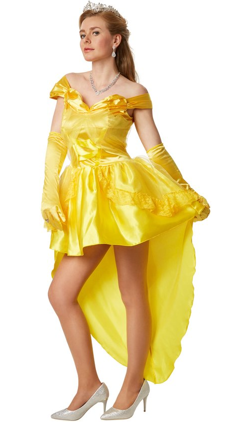 Costume princesse belle - Dressforfun - XL - halloween - carnaval - 301871 - jaune
