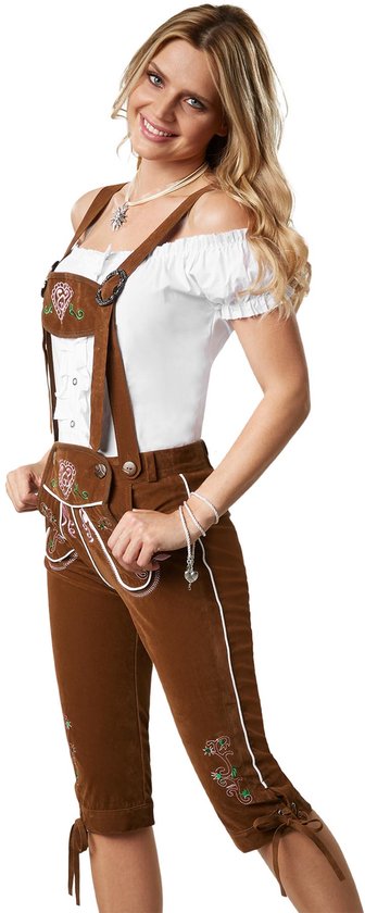 Dressforfun Lederhose Walchensee XL - déguisement déguisement halloween déguisement soirée carnaval déguisement soirée carnaval - 302823