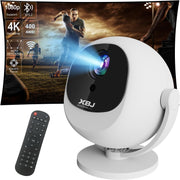 Projecteur XBJ 360° - Full HD 1080p - Compatible 4K - 900 lumens ANSI - Image de 200 pouces - Wi-Fi et Bluetooth