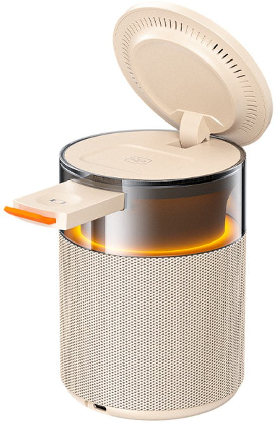 WEKOME WP-U179 : smartphone, montre connectée, écouteurs, beige, recharge sans fil par USB, d'intérieur