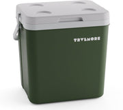 TRVLMORE Cool Box 26L - Frigobox - 2 éléments réfrigérants inclus - Vert
