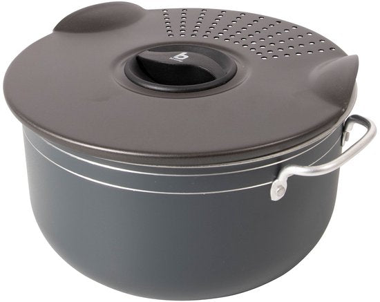 Bo-Camp - Batterie de cuisine - Trekking - 5 pièces - Revêtement céramique - Aluminium