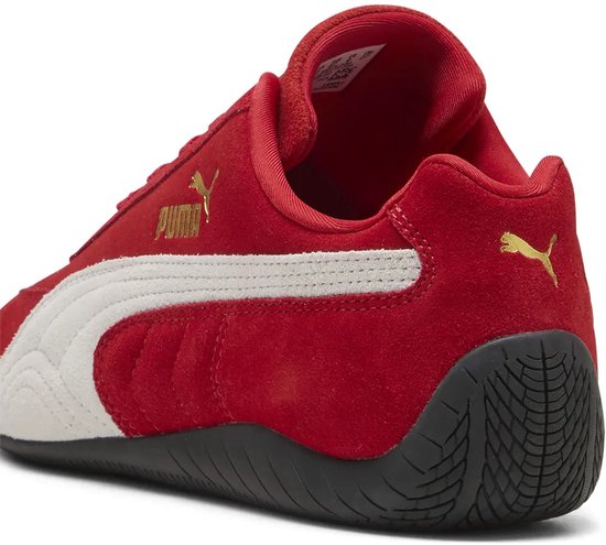 PUMA - Baskets Speedcat OG en daim, rouges