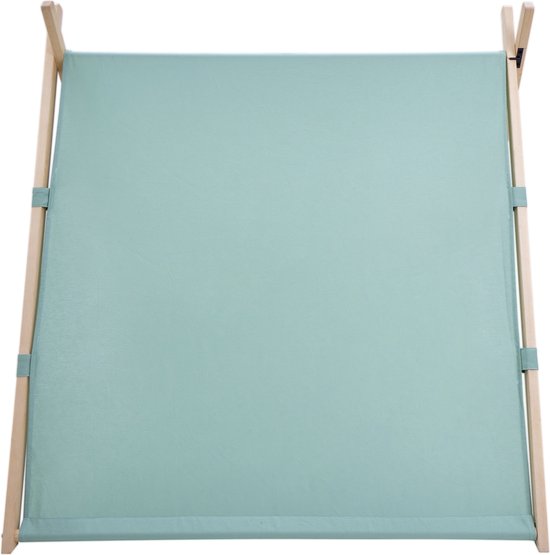 Sunny Como Play Tent Green - Tente Wigwam Tipi pour enfants - Poteaux en bois FSC - 123x106x107cm